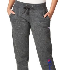 champion womens powerblend fleece jogger